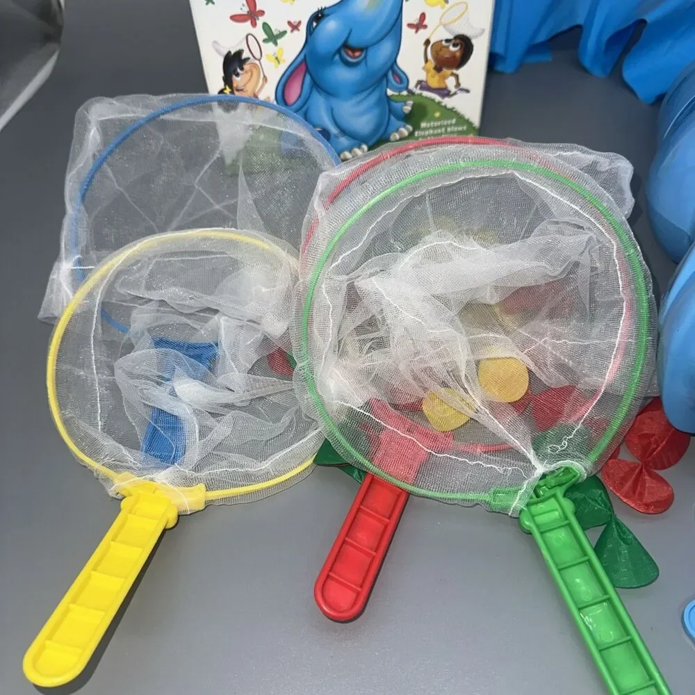Elefun Butterfly Catching Game 2002 Tested & Works Fresh Batteries Included